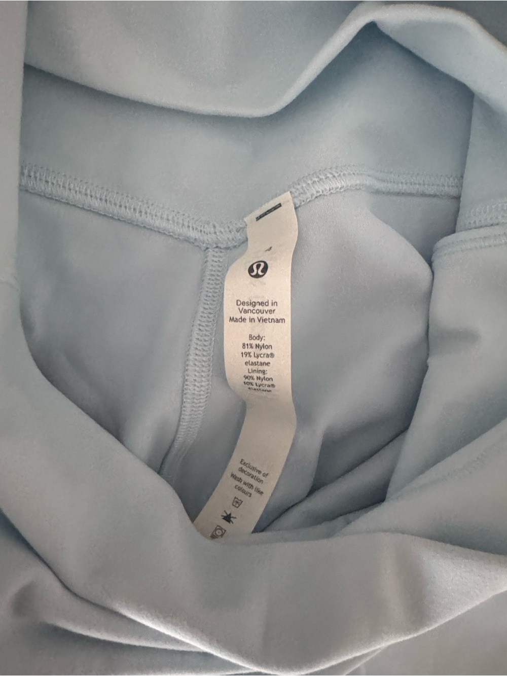 lululemon athletica Pale Blue High-Rise Leggings - Picture 6 of 7